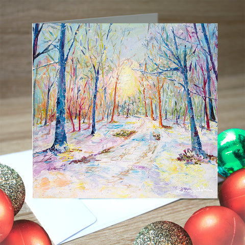 Enchanted Forest Christmas Card (single)