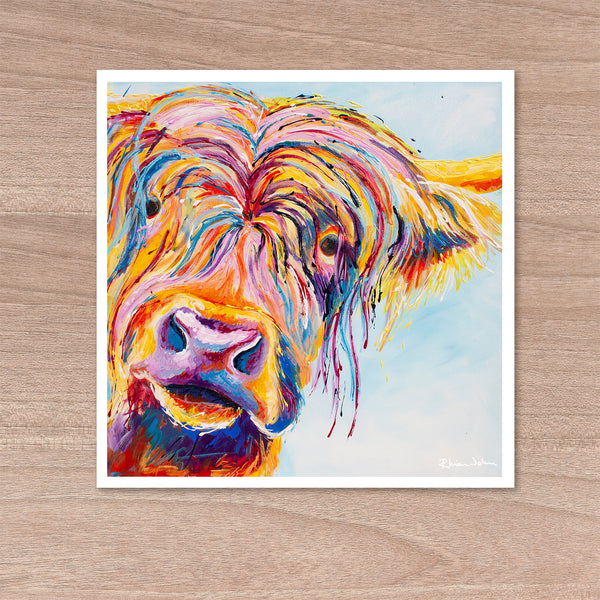 66% OFF-  NOW £20 - Print on Paper of Chater Cow