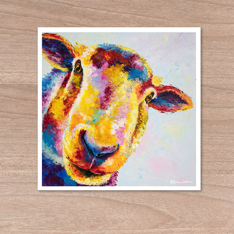 Print on Paper of 'Baasil Sheep'