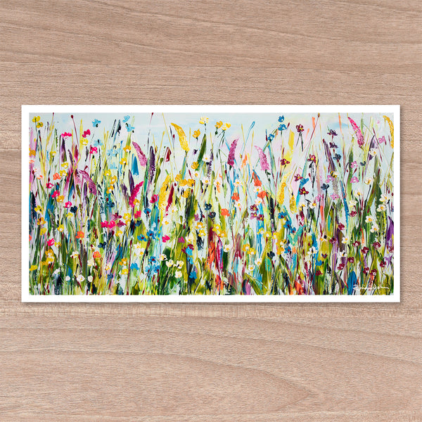 66% OFF-  NOW £23 - Print on Paper of Green Meadow