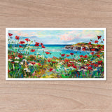 50% OFF - Print on Paper of Poppy Bay