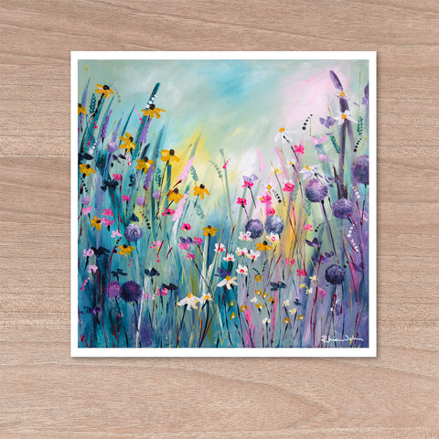 50% OFF - Print on Paper of Happy Days
