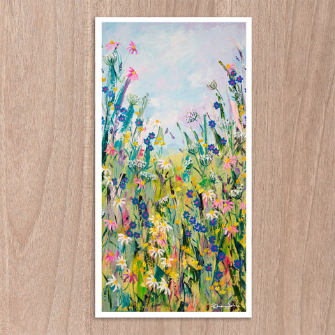 50% OFF - Print on Paper of Spring Meadow