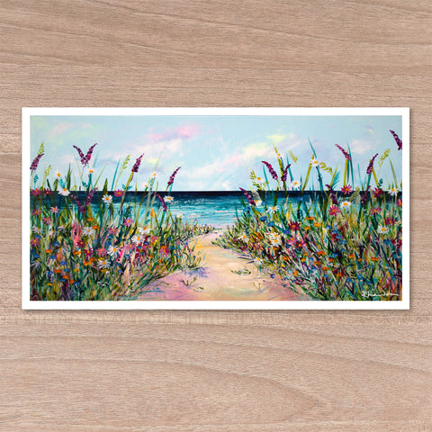 Print on Paper of Beach Bliss