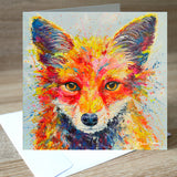 Freddy Fox blank greetings card