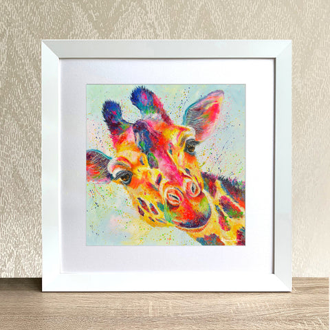 Framed Print - Ziggy Giraffe