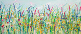 120x50cm Original Painting - Whispering Meadow