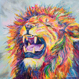 Canvas Print of 'Rory Lion'