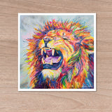 66% OFF - NOW £20 - Print on Paper of Rory Lion