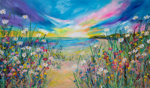 120x70cm Original Painting - Secret path