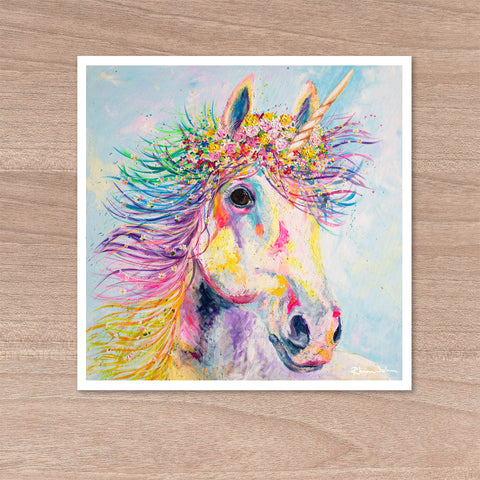 Print on Paper of 'Unicorn'