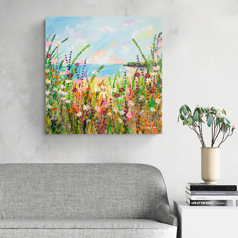Canvas Print of 'Summer Beach'