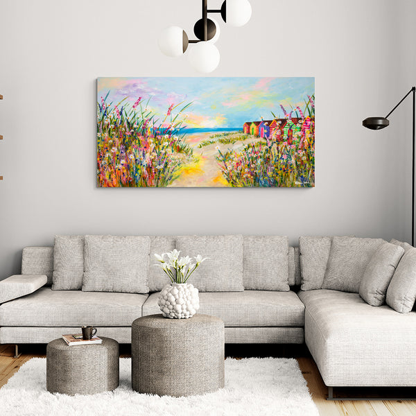 Canvas Print of Days by the Dunes