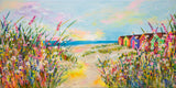 160x80cm Original painting on canvas. Days by the Dunes