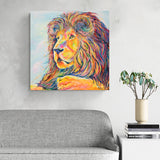 Canvas Print of 'Bakari' Lion