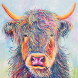 Canvas Print of 'Archie' Highland Cow