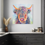 Canvas Print of 'Archie' Highland Cow