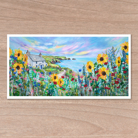 Print on Paper of The Holiday Cottage