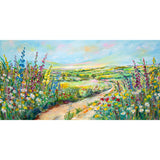 150x75cm Original painting on canvas. Fields of Wonder