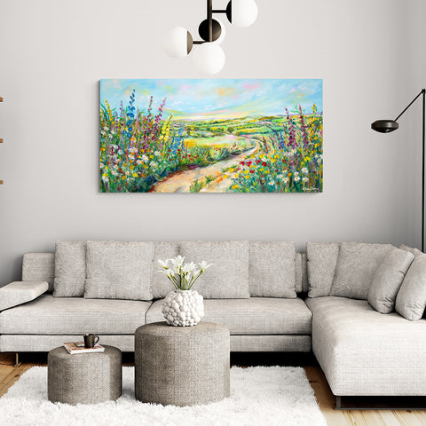 Canvas Print of 'Fields of Wonder'