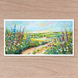 Print on Paper of Fields of Wonder