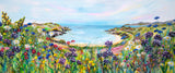 120x50cm Original Painting - Colourful Bay