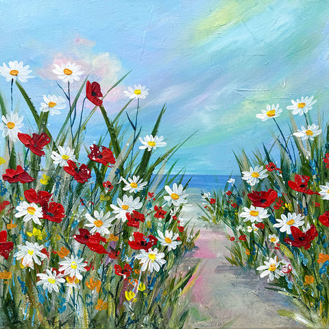 40x40cm Original Daisy Path