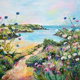 80x80cm Original painting on canvas - Sleepy Cove