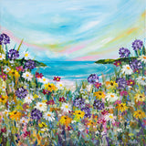 40x40cm Original Painting Meadow
