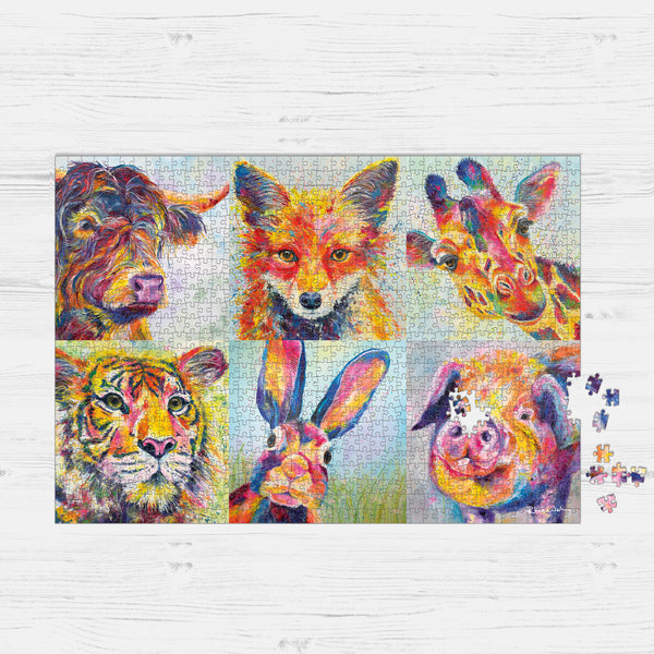 Jigsaw of Colourful Friends - 1000 pieces