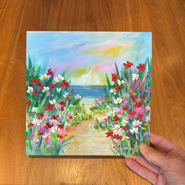 UNFRAMED Midi Original Painting - 7
