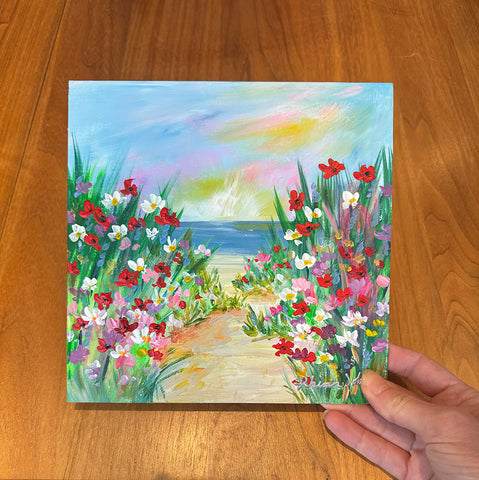 UNFRAMED Midi Original Painting - 7