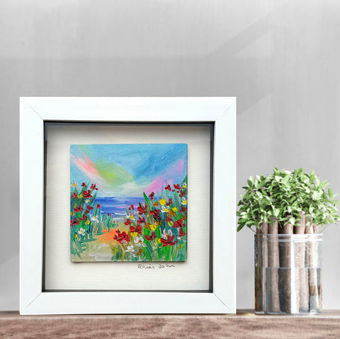 Framed Mini Original Painting -11