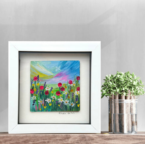 Framed Mini Original Painting -12