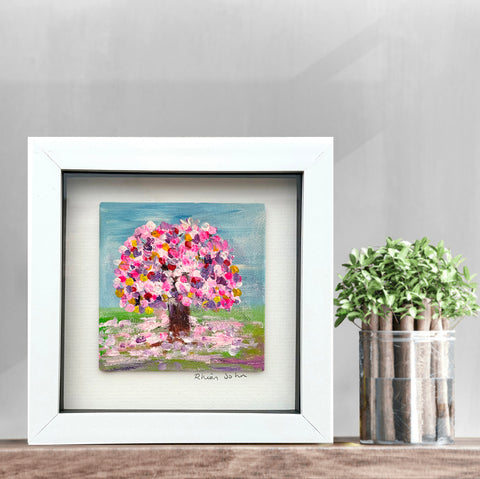 Framed Mini Original Painting -20