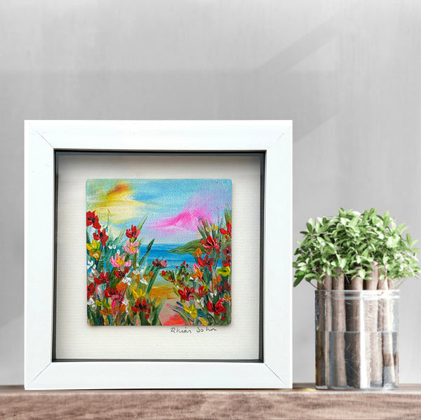 Framed Mini Original Painting - 21