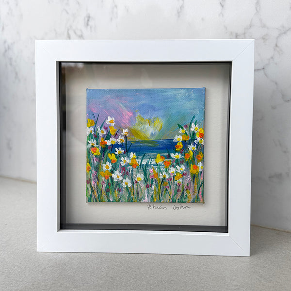 Framed Mini Original Painting -28