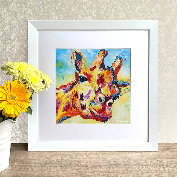 Framed Print - Giraffe