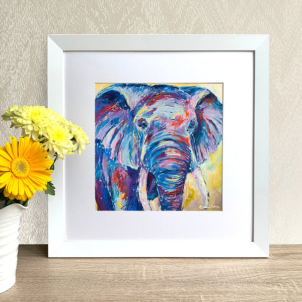 Framed Print - Nellie Ellie, Elephant