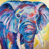 Canvas Print of 'Nellie Ellie' Elephant
