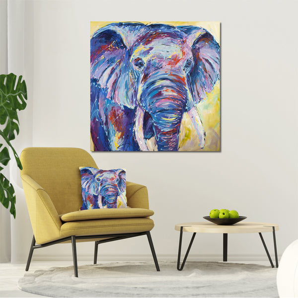 Canvas Print of 'Nellie Ellie' Elephant