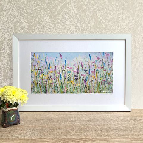 Framed Print - My Meadow (Landscape version)