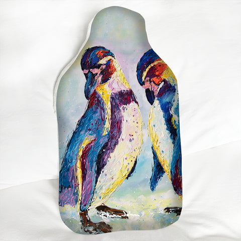 Hot Water Bottle - Penguins