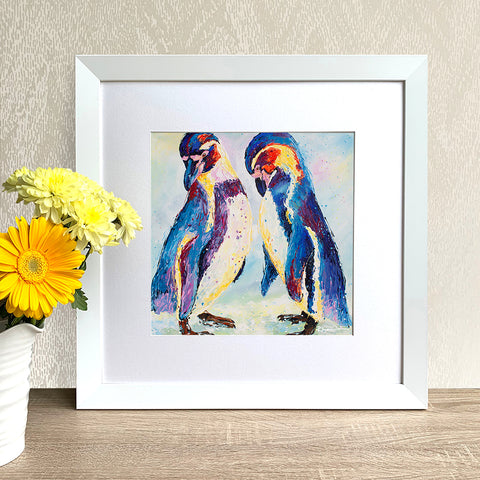 Framed Print - Penguins