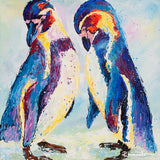 Canvas Print of 'Penguins'