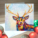 Christmas Cards, Pack of 5 - Christmas Stag