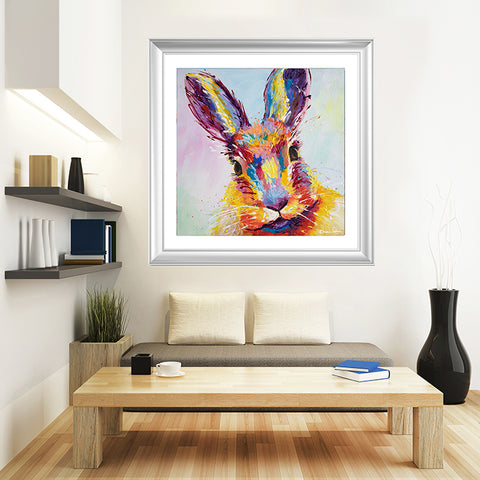 Print on Paper of 'Bella Bunny' Rabbit