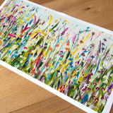 Print on Paper of Green Meadow