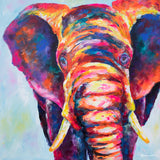 Canvas Print of 'Hero Elephant'