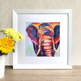 Framed Print - Hero Elephant